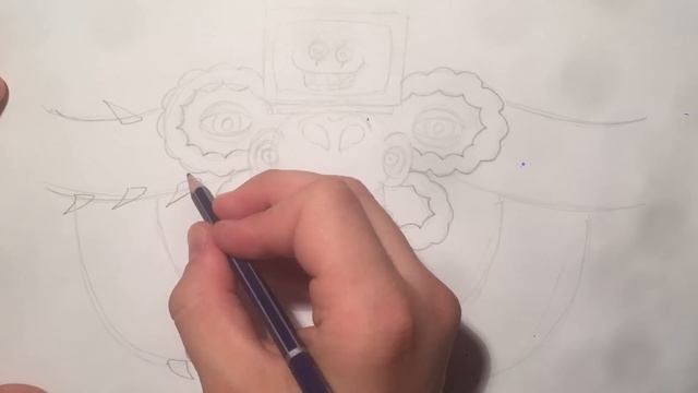 How to Draw Omega Flowey (Undertale) Step by Step Art Lesson смотреть онлайн