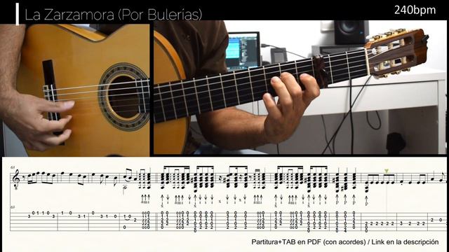 La ZARZAMORA / Por BULERíAS / Partitura + TAB (PDF) смотреть онлайн