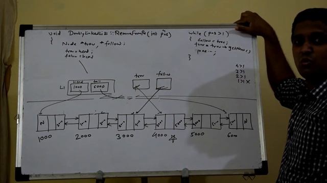 Doubly Linked List-Part5 | Remove node at a position | Data Structures using C++ смотреть онлайн