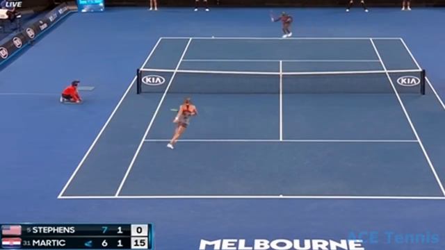 Sloane Stephens vs Petra Martic AO 2019 смотреть онлайн