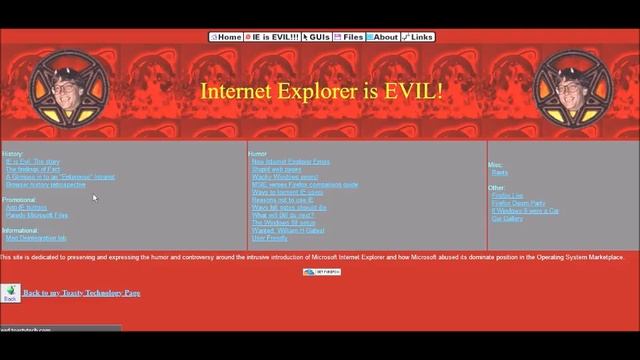 INTERNET EXPLORER IS EVIL! - Web Showcase смотреть онлайн