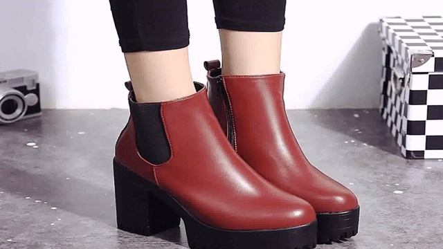 Модные Ботинки Осень Зима 2017 2018 Тенденции смотреть онлайн