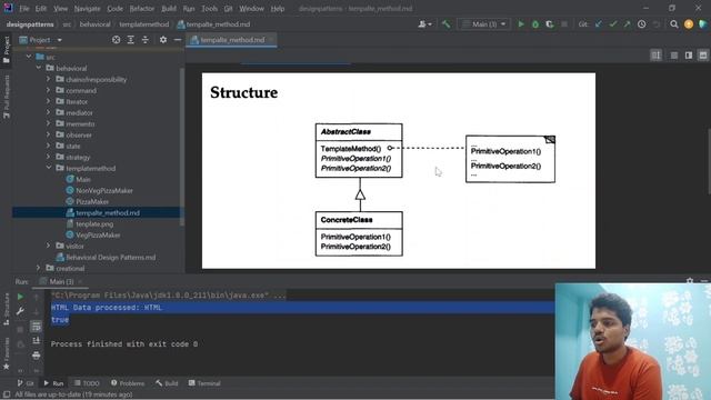 Template Method Design Pattern in Java | Full Design Patterns Tutorial смотреть онлайн