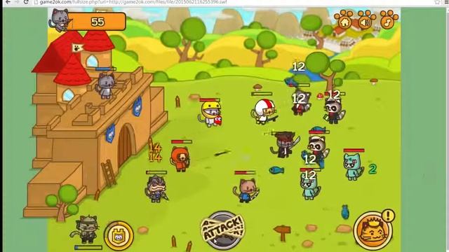 Играем в игру Strike Force Kitty 3 Hacked смотреть онлайн