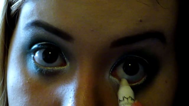 Slytherin Inspired Make Up || Hanny Quinn || HOGWARTS MINI SERIES