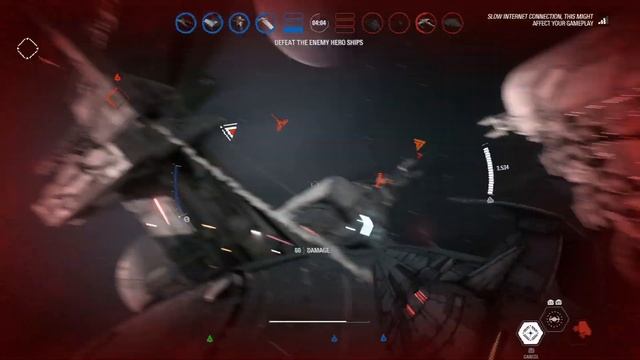 Denying the enemy team any eliminations while flying with DSfam_Leia [SWBF2: Hero Starfighters] смотреть онлайн