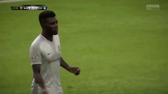 FIFA 18 PS4 - BARCELONA VS CHELSEA - 2nd Half - CPU VS CPU - Football game смотреть онлайн