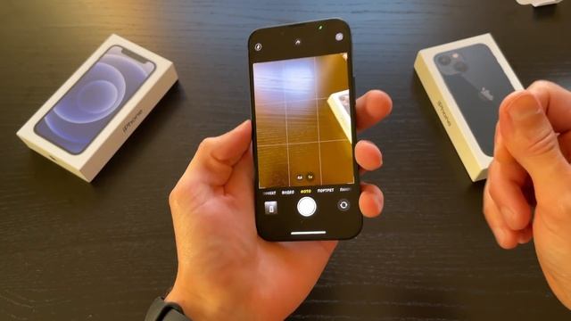 Распаковка IPhone 13 Mini в черном цвете!