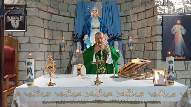 Charbel TV-Transmisja Mszy Świętej,godz.20.00-XIX Niedziela Zwykła,Florencja 08.08.2021 смотреть онлайн