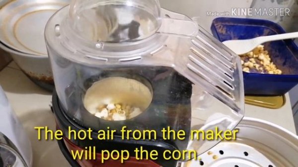 Making Oil Free Popcorn | How to make popcorn with MINIJOY Popcorn Maker