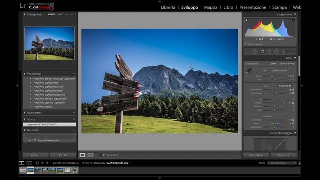 Tutorial Lightroom 6 / CC - #1 INTERFACCIA (ITA) смотреть онлайн