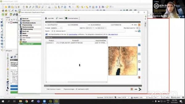 Satellite Data Analysis and Machine Learning Classification with QGIS Part 1 | AI FOR GOOD WEBINARS