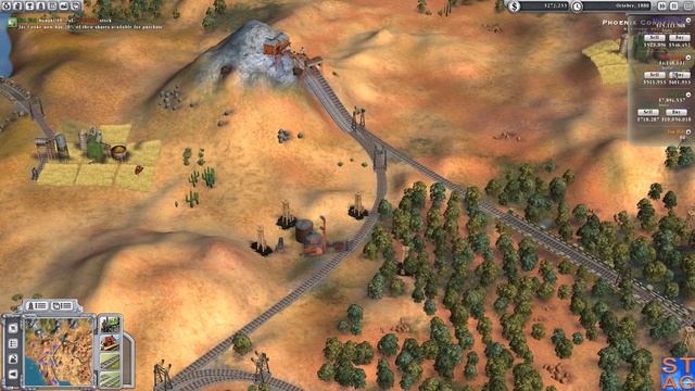 Southwest USA - Let's Play Sid Meier's Railroads! (Episode 1)