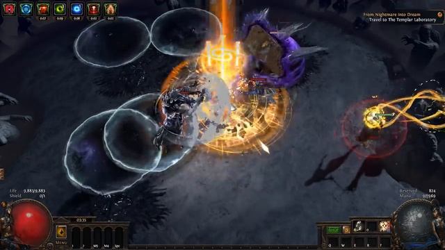 One Button Uber Elder Scaeva edition. смотреть онлайн