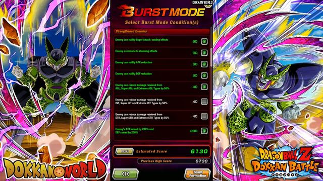 ALL MISSIONS! GLOBAL BURST MODE VS TRANSFORMING CELL EVENT! Dragon Ball Z Dokkan Battle смотреть онлайн