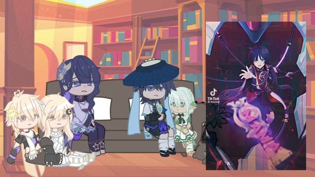 Genshin Impact Reacts to Scaramouche/Wanderer || Part 3 || смотреть онлайн