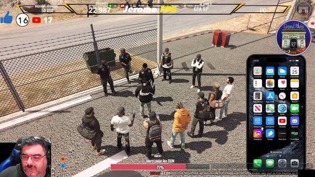 [PC] [FR] [Grand Paris RP] Live GTA RP (Gitan / Bûcheron) En négociation avec une Organisation смотреть онлайн