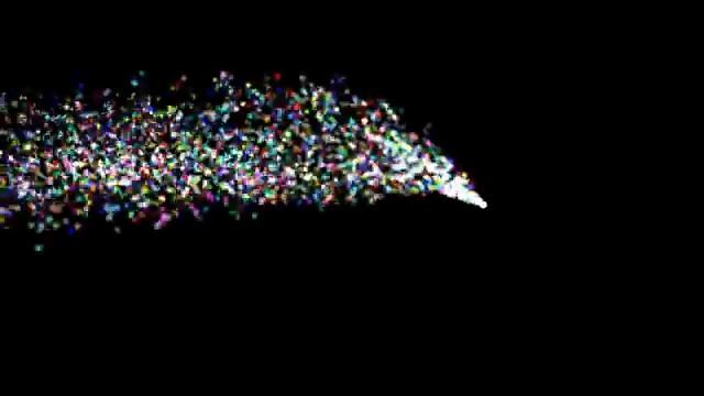 Small particle system using Python and OpenGL смотреть онлайн