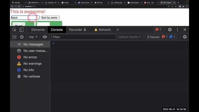 Lecture 17: React REST API intergration - Hindi - Coding for absolute beginners - CodeYogi смотреть онлайн