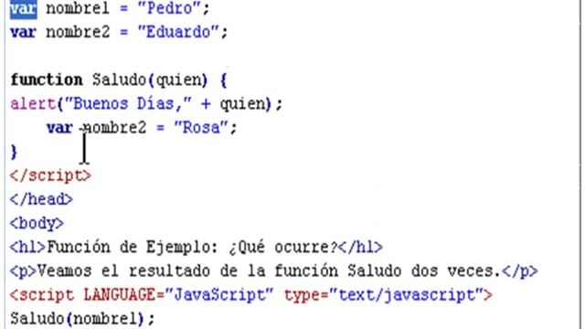 33. Curso XHTML. JavaScript. Uso de Variables. смотреть онлайн