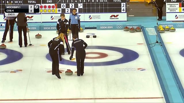 Первенство России по кёрлингу среди девушек до 19 лет смотреть онлайн