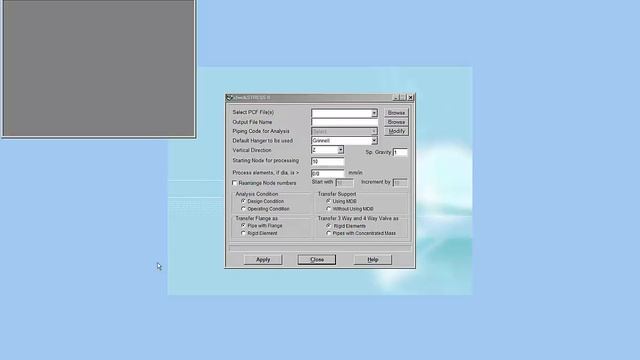 3D CAD Piping Design - Quick Piping Flexibility Check смотреть онлайн