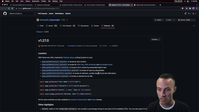What's new in Playwright v1.26 & v1.27 смотреть онлайн