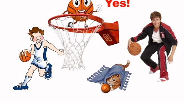 Лето, лето! Играем в баскетбол с кольцом и дома и на улице! смотреть онлайн