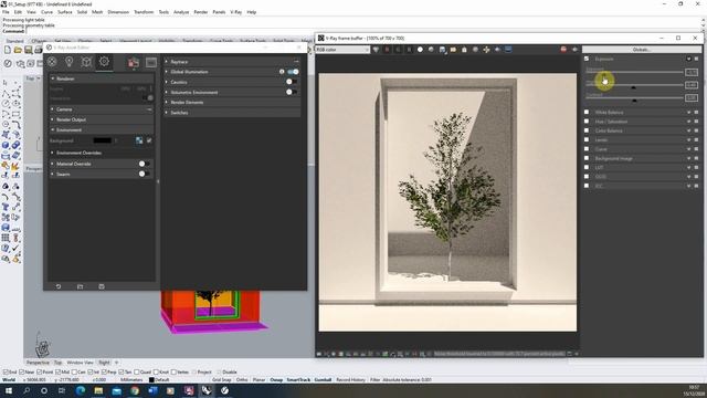 V-Ray for Rhino - Setting up a Render смотреть онлайн