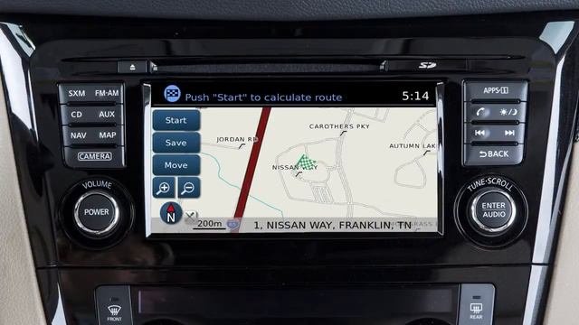 2017 Nissan Rogue - Navigation Button (if So Equipped)