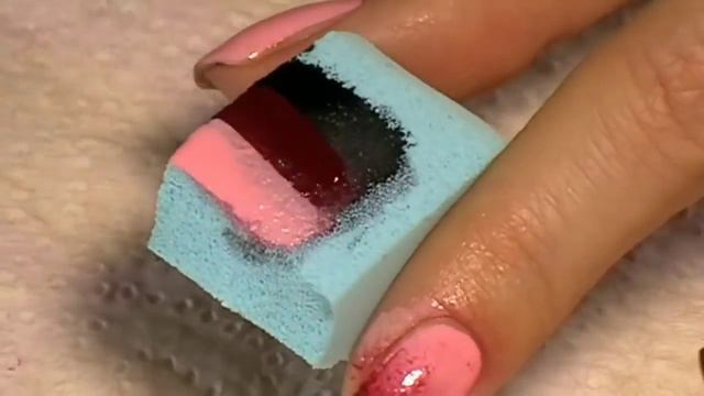 Маникюр градиент в домашних условиях смотреть онлайн