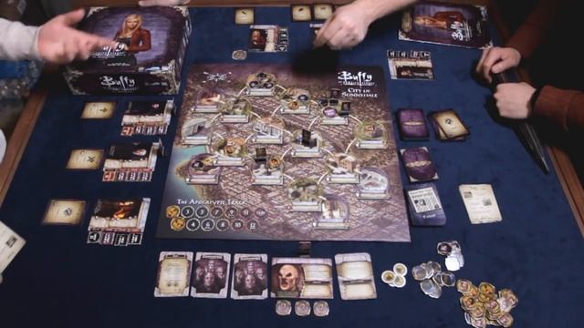 Buffy the Vampire Slayer: The Board Game Play Through Tutorial смотреть онлайн