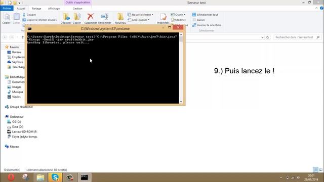 Comment Créer un Serveur Craftbukkit 1.7.4 |Windows 8| смотреть онлайн