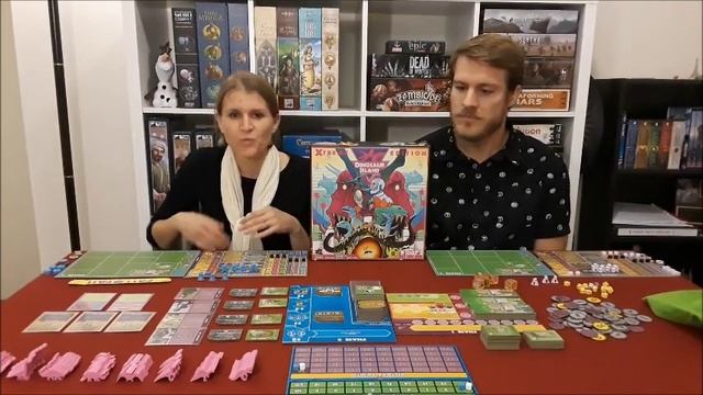 Dinosaur Island Board Game Review смотреть онлайн