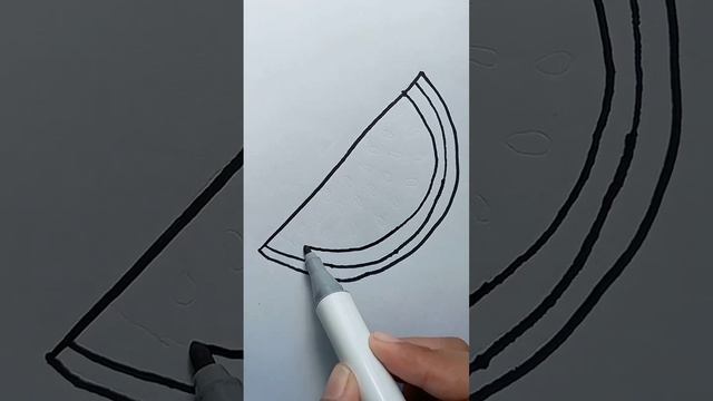 #watermelon #fruit #?? #drawing #art #viral #foryou #emoji #shortvideo #short #tranding #painting ❤ смотреть онлайн