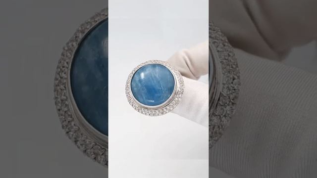 Кольцо с аквамарином #shorts #ювелирныеизделия #украшения #красота #стиль #мода #серебряноекольцо смотреть онлайн