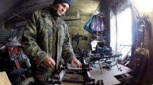 снегоход рысь 119   440   переделка телеги под ямаховскую гусянку