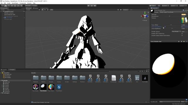 Making a Toon Shader with Unity! (Shader Graph tutorial) смотреть онлайн