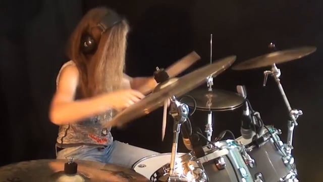 The Trooper (Iron Maiden); drum cover by Sina смотреть онлайн