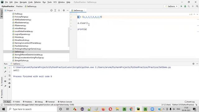 Set in Python (Selenium Python - Session 136) смотреть онлайн