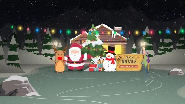 After Effects - 3D Christmas Scene ( Two-Node Camera tool ) смотреть онлайн