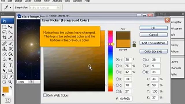 photoshop colorpicker смотреть онлайн