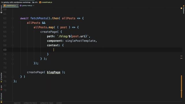 #5 Gatsby WordPress Tutorial | Gatsby With WordPress as a Headless CMS | 2019 | createPage API смотреть онлайн