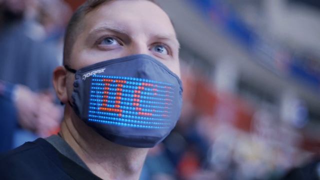 Яркая защитная маска с led экраном от CYBERPIX — это настоящий тренд ❤️ смотреть онлайн