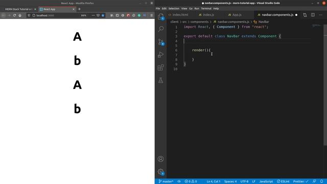 10. React creating new component and use inside another component | MERN Stack Heroku deploy смотреть онлайн