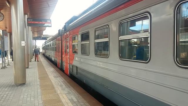 ЭД4М-0387 и ЭД4М-0386 ОАО РЭКС На станции Ростокино Видео 2 июня 2021 г. смотреть онлайн