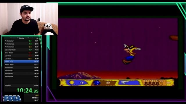 Goofy’s Hysterical History Tour (SEGA) Speedrun Мировой рекорд - Гуфи- Истеричны.mp4 смотреть онлайн