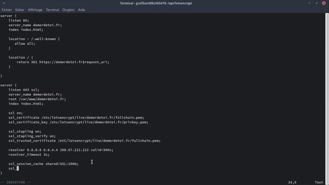 Mettre en place un serveur Web (30/28) : Nginx, Let's Encrypt смотреть онлайн