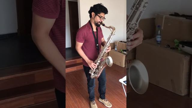 Test Saxophon Tenor Theo Wanne Mantra смотреть онлайн
