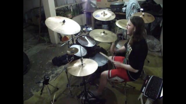 SULFUR - Slipknot [GABRIEL JORDAN ; Drum Cover] RE-DO смотреть онлайн